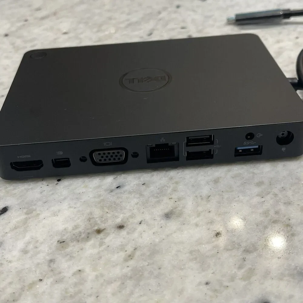 Dell K17A K17A001 USB-C Docking Station tested (no power supply) WD15